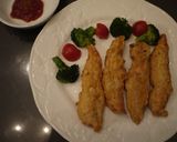 ホットトマトソースで！クリスピーチキン♪作り方4写真