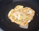 リメイク！ベーコンネギエッグ作り方3写真