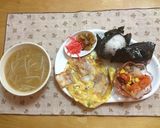 リメイク！ベーコンネギエッグ作り方4写真
