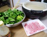 準備は５分！簡単ポパイ鍋作り方1写真