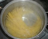 ウインナーのマヨ醤油パスタ作り方4写真