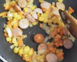 トマトジュースでとろ～りチーズリゾット作り方1写真