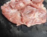 鶏もも肉のゆず照り焼き作り方1写真