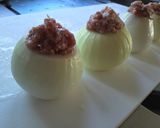 新玉ねぎの肉詰め作り方3写真