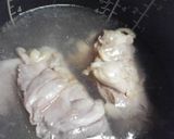 蒸し鶏　実は保温（蒸し鶏ゴハン）。作り方8写真