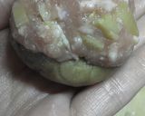 椎茸でじゅ～し～しっかり味の蒸し団子☆作り方5写真