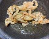 鶏皮エリンギ串作り方3写真