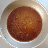 材料2つ☆豚こまキャベツの簡単甘辛炒め。作り方1写真