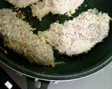 鶏胸肉のパン粉焼き作り方4写真
