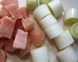 簡単！鶏むね肉＆長ネギ炒め☆塩味ネギマ風作り方1写真