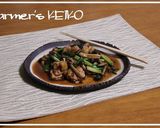 鶏肉とシメジの照り焼きペッパー炒め作り方4写真