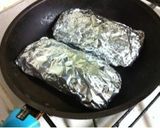 塩麹でつけた鮭のホイル焼き作り方4写真