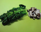 簡単一品　菜の花と椎茸のからし和え作り方2写真