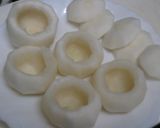 かぶの鶏ひき肉詰めあんかけ作り方3写真