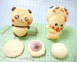 桜餅入りの花パン作り方6写真