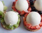 レモンチーズムースの簡単フルーツタルト❀作り方13写真
