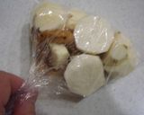 山芋のたたきと梅肉あえ作り方1写真