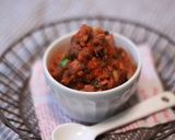 香味野菜の食べ味噌。作り方5写真