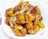 簡単☆鶏もも肉と玉ねぎのケチャップ炒め作り方3写真