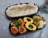シンプルな菜の花のタマゴ焼き作り方4写真