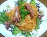 昔ながらの味のタコウインナーでナポリタン作り方6写真