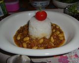 ほんのり甘い☆大豆と挽き肉のカレー作り方6写真