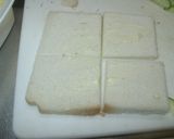 食パンでポテトサラダカナッペ作り方2写真