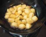 じゃが芋とはちの巣のオイスターソース炒め作り方4写真