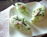 葉っぱのおにぎり。作り方5写真