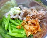 アスパラと魚ニソのキムチマヨ和え作り方3写真