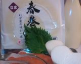 栄養士ママの春の鮭マヨ春巻き♪作り方1写真