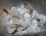 卵入りでふわふわ♪エビチリ丼作り方1写真