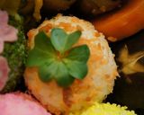 春の手毬デコおにぎり作り方4写真