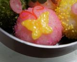 春の手毬デコおにぎり作り方7写真