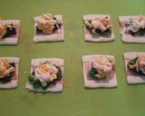 春のおつまみ♫菜花とハムの一口パイ✿作り方8写真