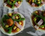 ♬餃子の皮でおつまみピザ♬作り方4写真
