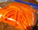 ニンジンのシャキシャキ卵の味噌汁作り方2写真