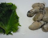 牡蠣の大葉巻き焼き✿作り方1写真