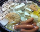 ウィンナーin湯豆腐作り方1写真