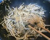 もやしと春雨の野沢菜漬けオイスター炒め♡作り方5写真