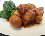 簡単！豚バラ肉のマーマレード煮☆煮卵付♪作り方5写真