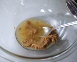 わけぎの酢味噌和え☆炒り玉子入り作り方1写真