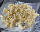 わけぎの酢味噌和え☆炒り玉子入り作り方3写真