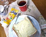 簡単シンプル！食パンにバターを塗るだけ作り方7写真
