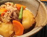 *里芋の味噌マヨ和え*作り方4写真