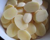 タコライスじゃなくて　タコポテトグラタン作り方1写真