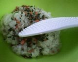 にっこり✿お花おにぎり✿作り方1写真