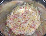 キャベツとひき肉のきんちゃく作り方1写真
