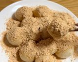 時間がたってもやわらか♪お豆腐のお月見団子作り方6写真