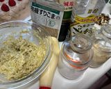 さつまいもと豆腐、白胡麻和風サラダ作り方4写真